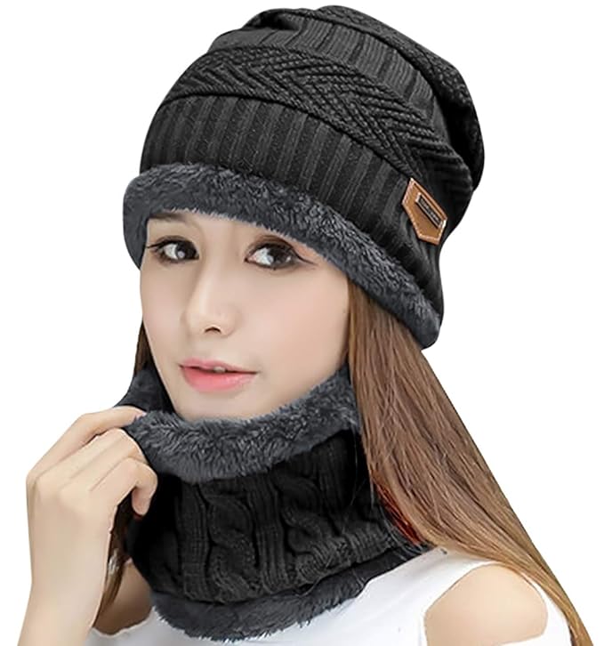 Gorro con Cuellera para Invierno