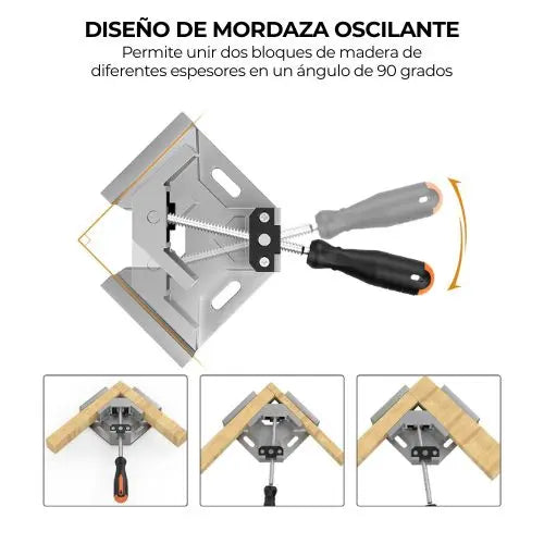 Abrazadera de Ángulo Recto 90 Grados