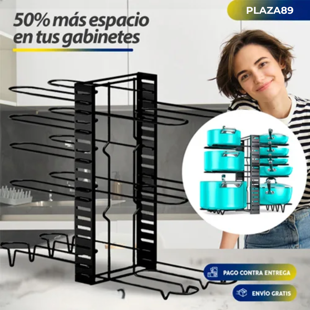 Rack Organizador de Ollas