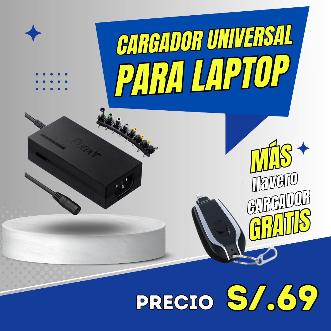 Cargador Universal para LAPTOP