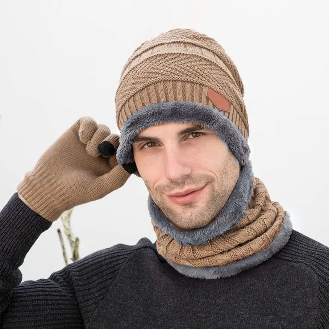 Gorro con Cuellera para Invierno