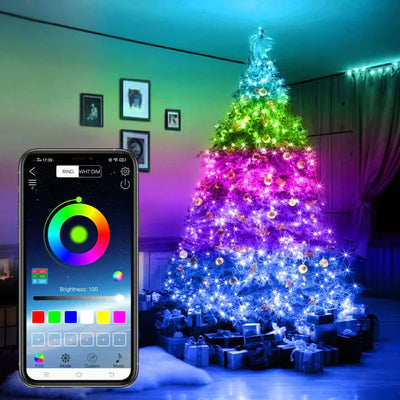Luces LED Inteligentes RGB de Navidad - 10 Metros