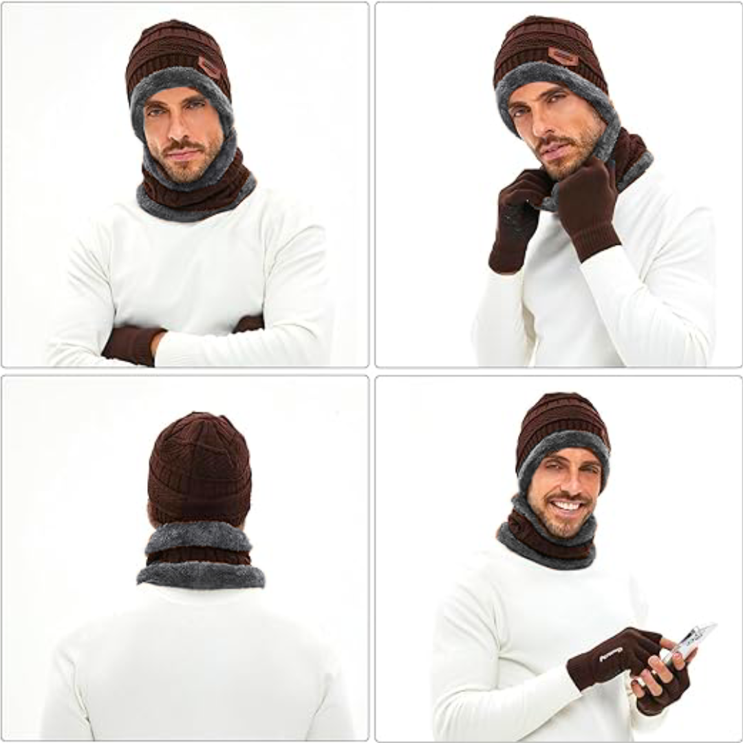Gorro con Cuellera para Invierno
