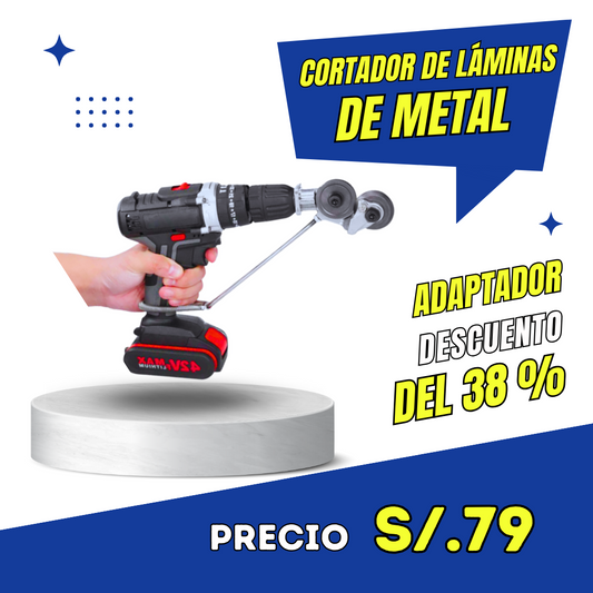 Cortador de Láminas de Metal (ADAPTADOR)🛠️