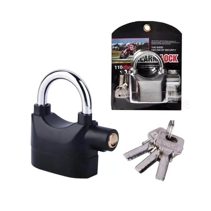 Candado alarma (Moto, bicicleta, casa y negocio)