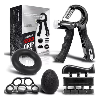 Kit Hand Grip Ejercitador de Manos y Antebrazos