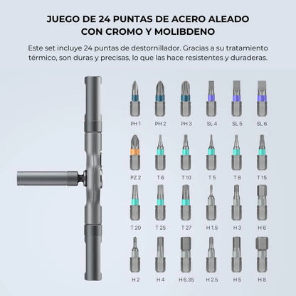 Kit Trinquete de Precisión - Pro24