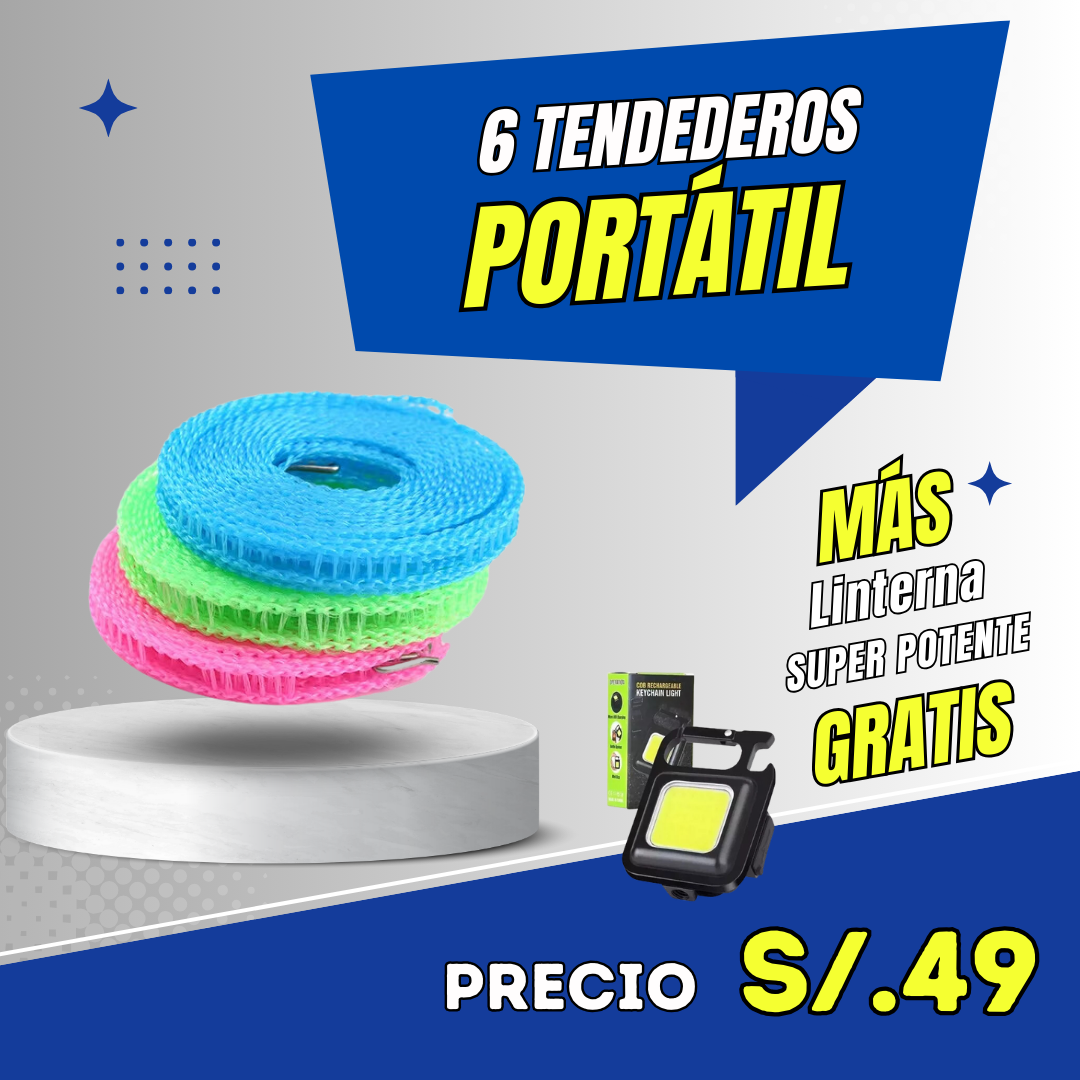 Tendedero Expandible 5 metros