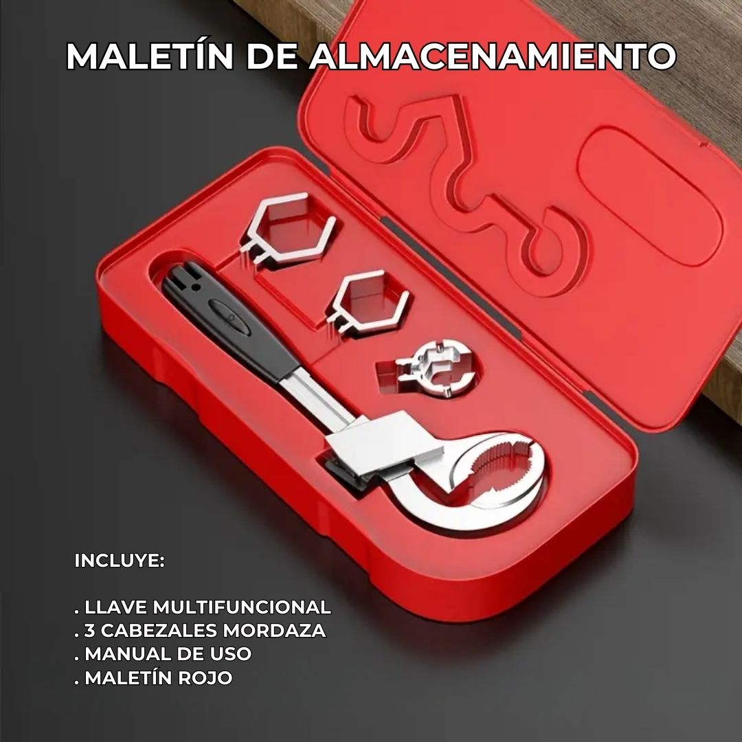 Llave Multifuncional de Gasfitería