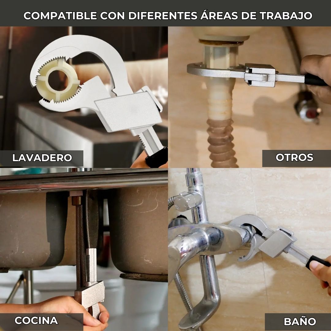 Llave Multifuncional de Gasfitería