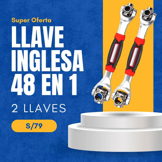 Llave Pro Multiusos 48 en 1